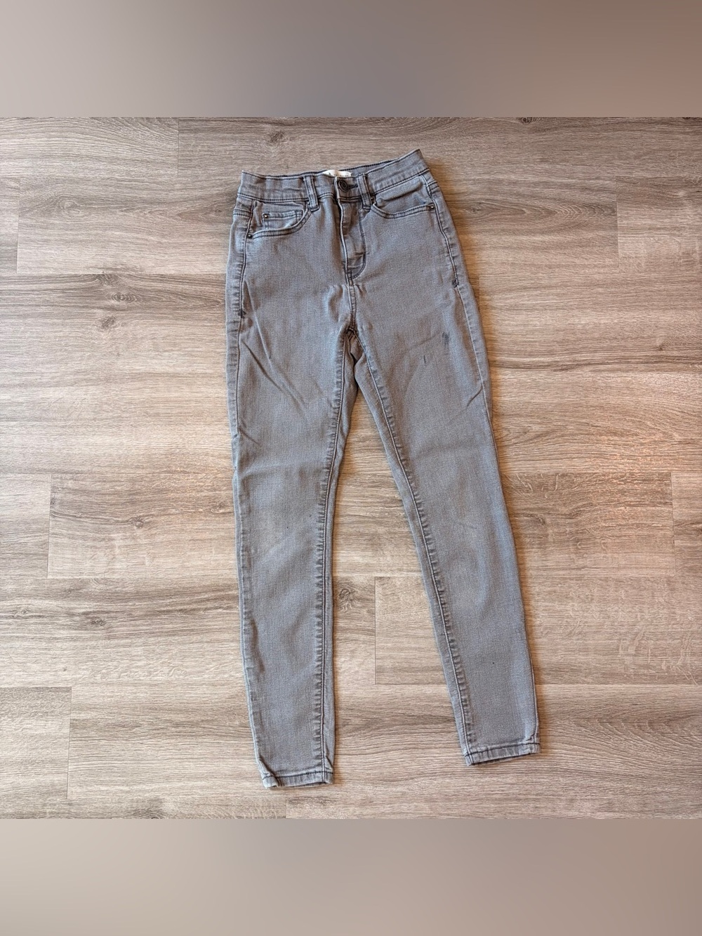 Mudd gray high rise jean leggings